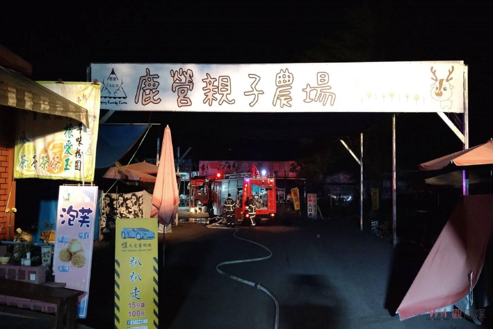 古坑綠隧列車旁親子農場火警 小木屋損毀4間無人傷亡 - https://www.watchmedia01.com