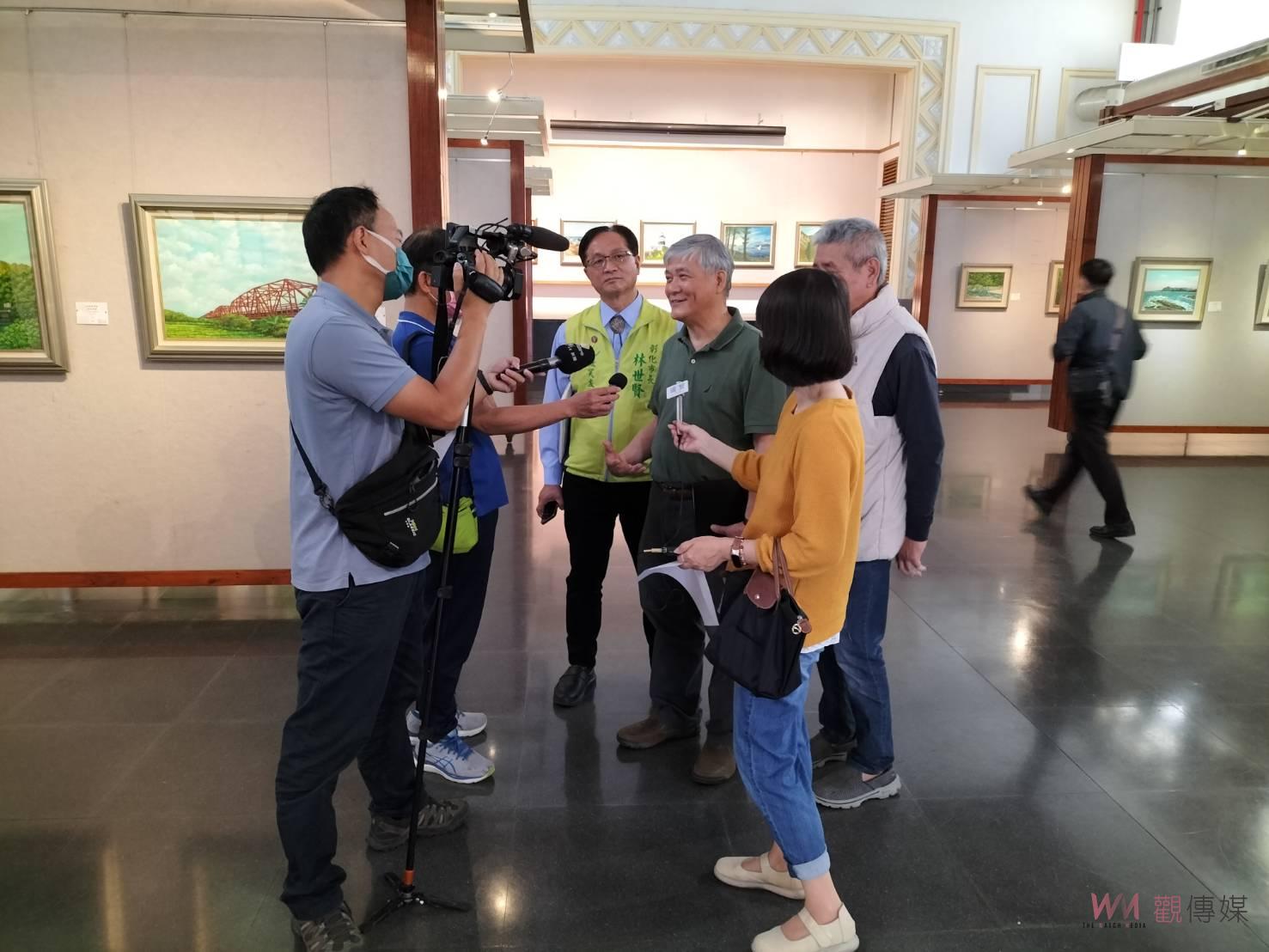 影／詩中有畫 畫中有詩　彰化300系列-《詩篇頌讚》林學榮個展 - https://www.watchmedia01.com