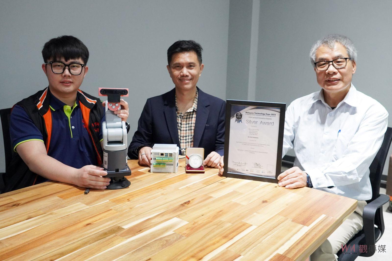 影／解決勞力不足利用機器人採水果 大葉大學奪第22屆馬來西亞MTE國際發明展銀牌 - https://www.watchmedia01.com