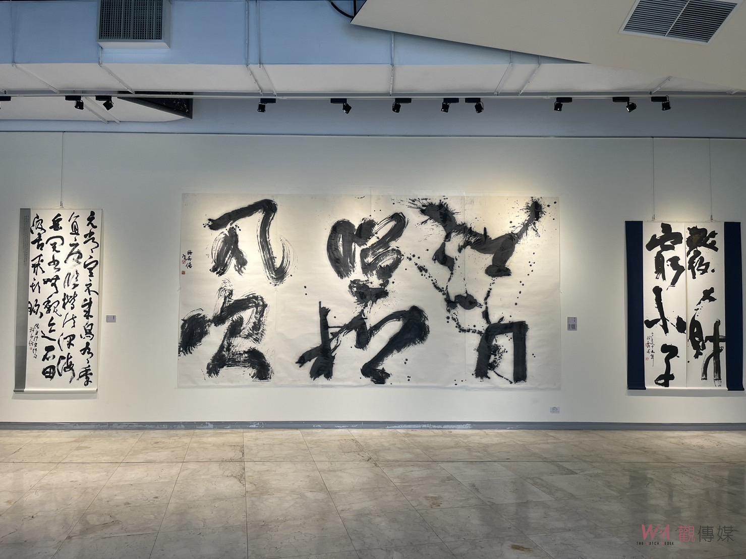 影／書法軟化火爆浪子　彰化縣美術家接力展第109棒施承佑書法展 - https://www.watchmedia01.com