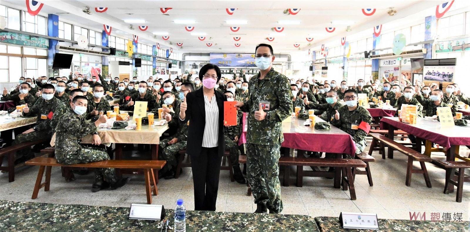 中共心軍演！心繫子弟兵　縣長媽媽探視入營服役縣籍子弟兵 - https://www.watchmedia01.com