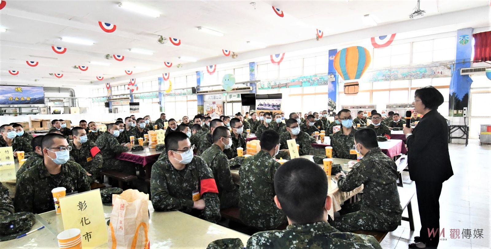 中共心軍演！心繫子弟兵　縣長媽媽探視入營服役縣籍子弟兵 - https://www.watchmedia01.com