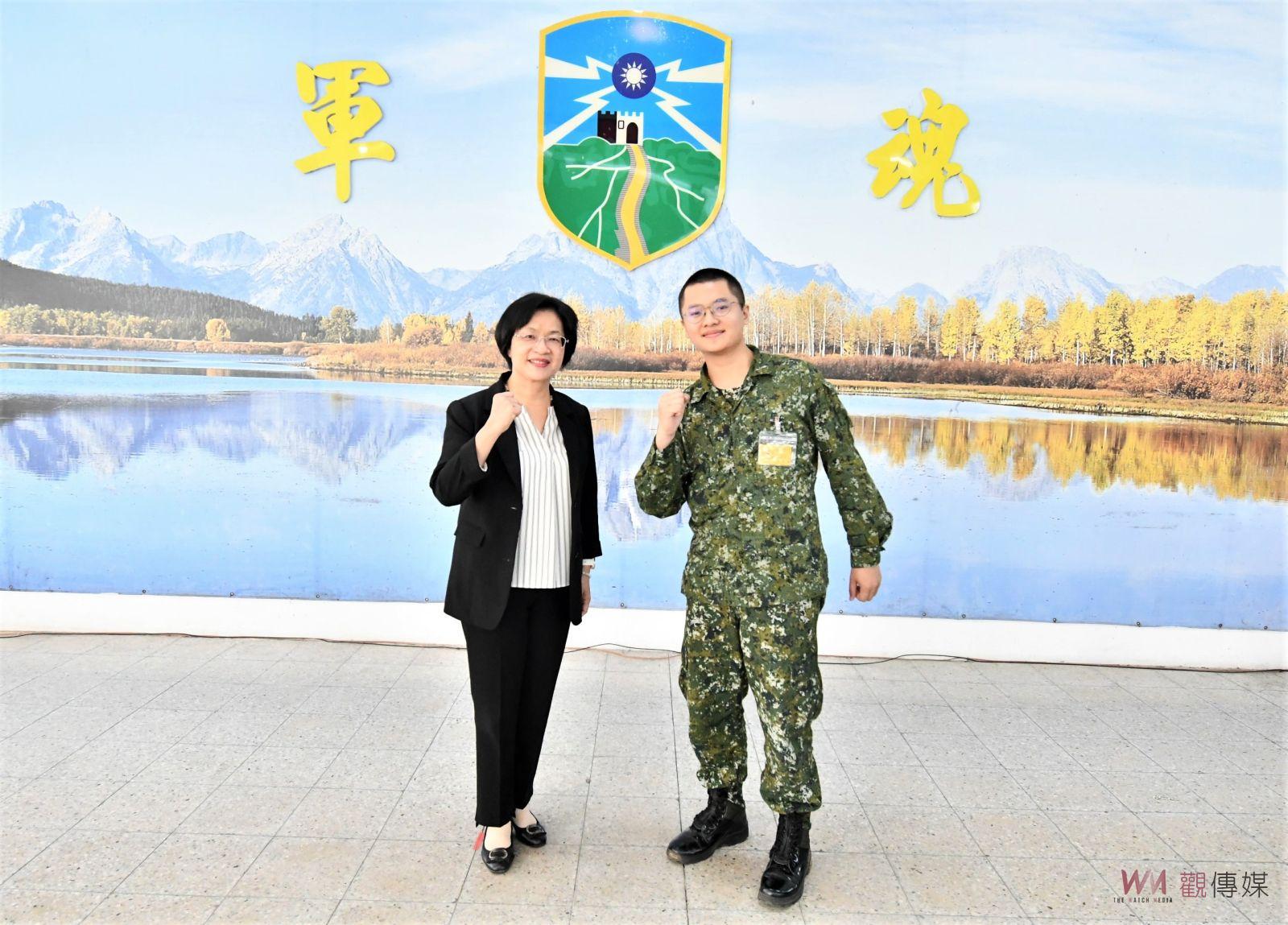 中共心軍演！心繫子弟兵　縣長媽媽探視入營服役縣籍子弟兵 - https://www.watchmedia01.com