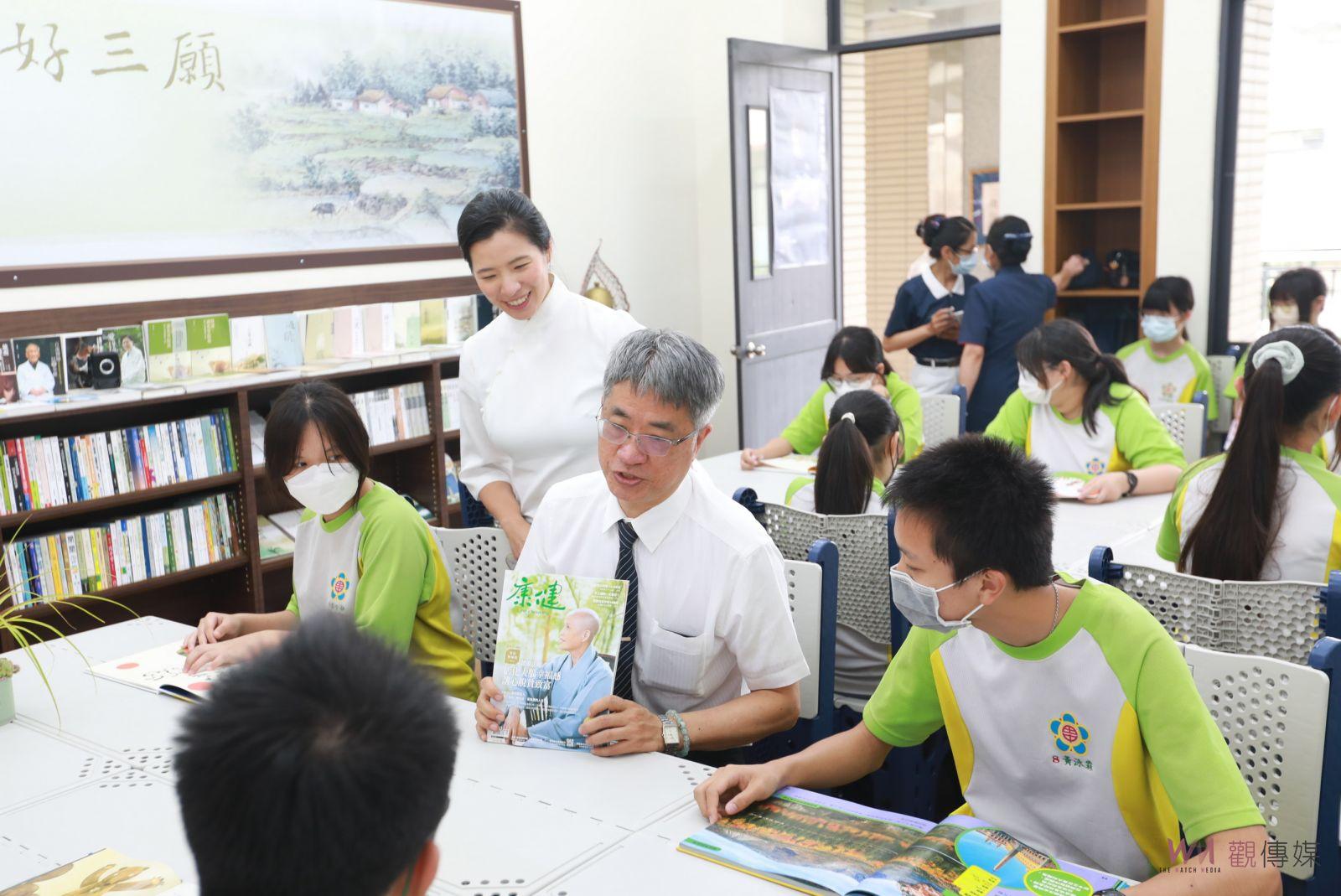 慈濟靜思閱讀書軒進駐校園　田中高中靜思閱讀書軒啟用 - https://www.watchmedia01.com