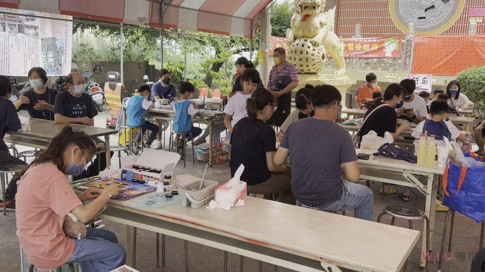影／宗教融入藝術！傳統宗教文化生活化　乾巽宮推展學生美術教育 - https://www.watchmedia01.com