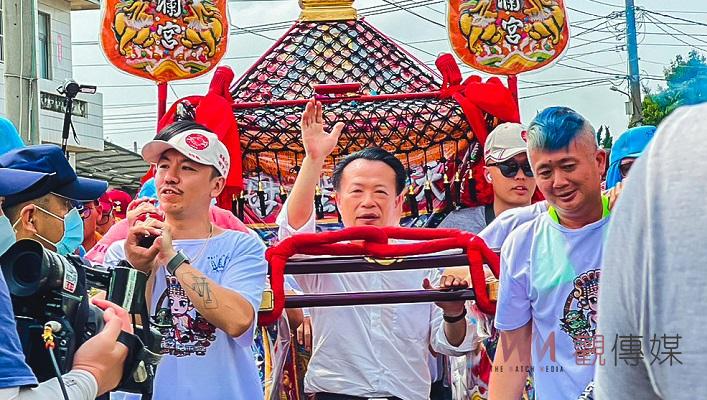 大甲媽第36年到新港會開台媽　嘉縣各界在翁章梁縣長帶領隆重迎駕 - https://www.watchmedia01.com