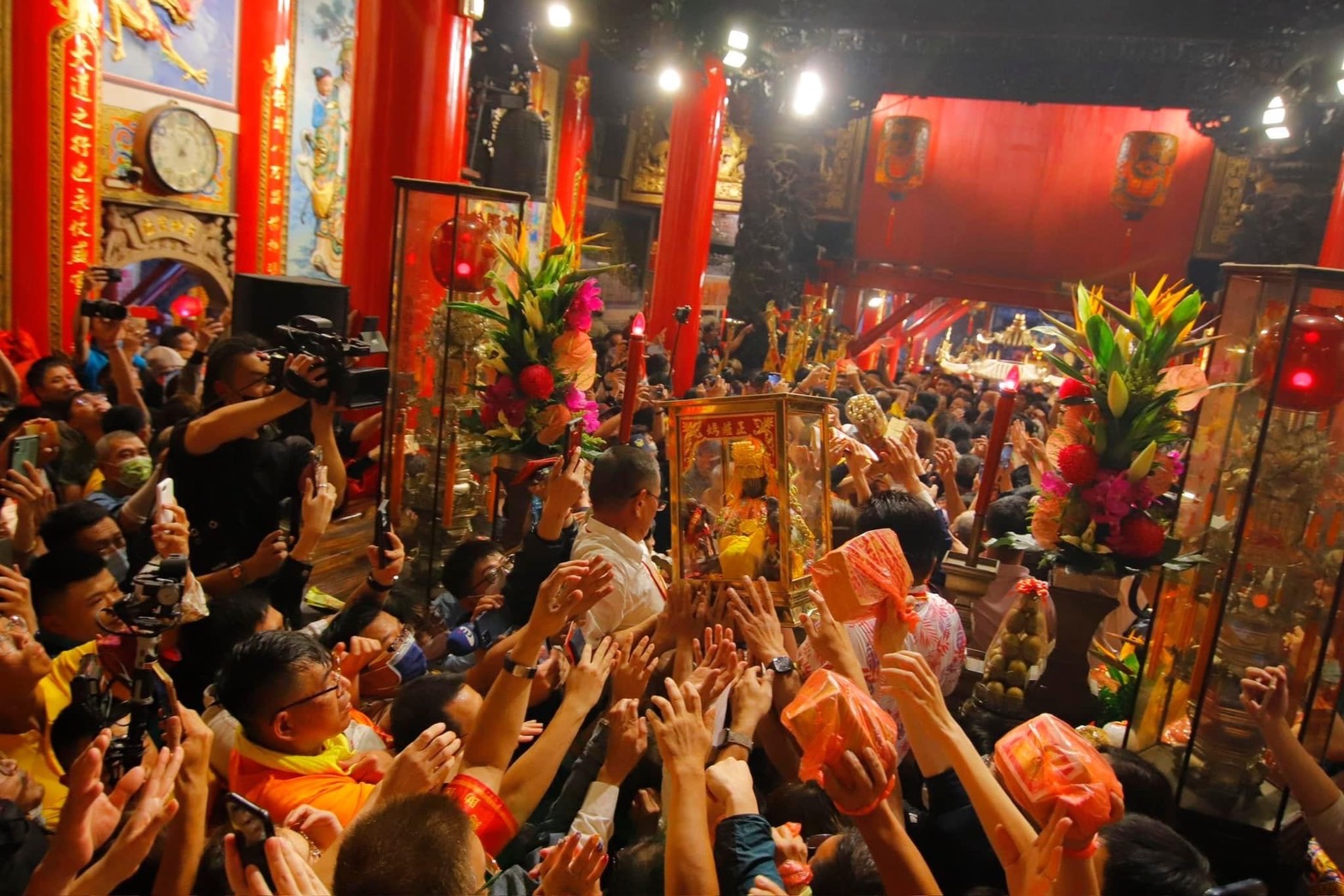 大甲媽9天8夜遶境祈福回鑾 黃副市長恭迎媽祖安座 - https://www.watchmedia01.com