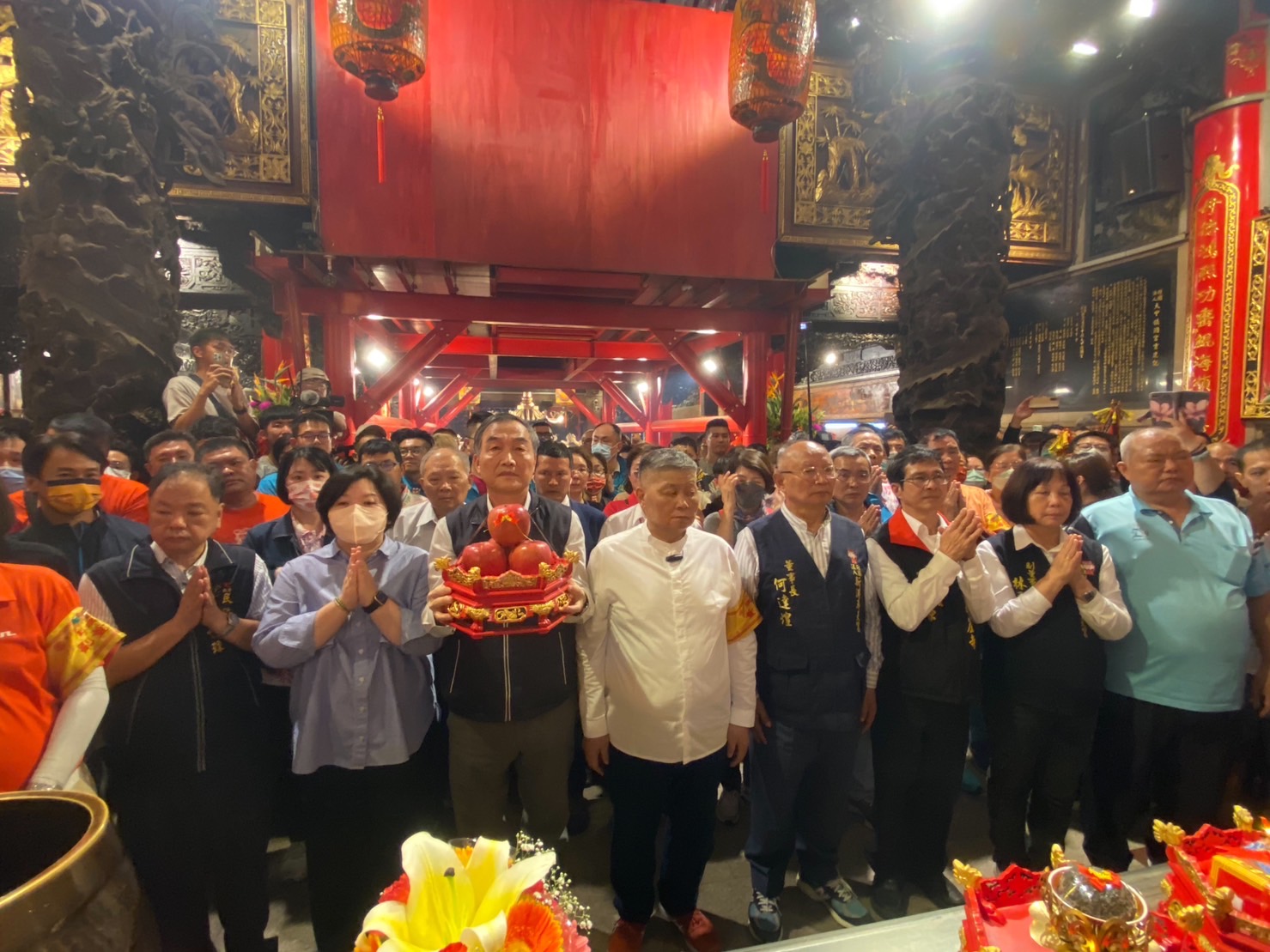 大甲媽9天8夜遶境祈福回鑾 黃副市長恭迎媽祖安座 - https://www.watchmedia01.com