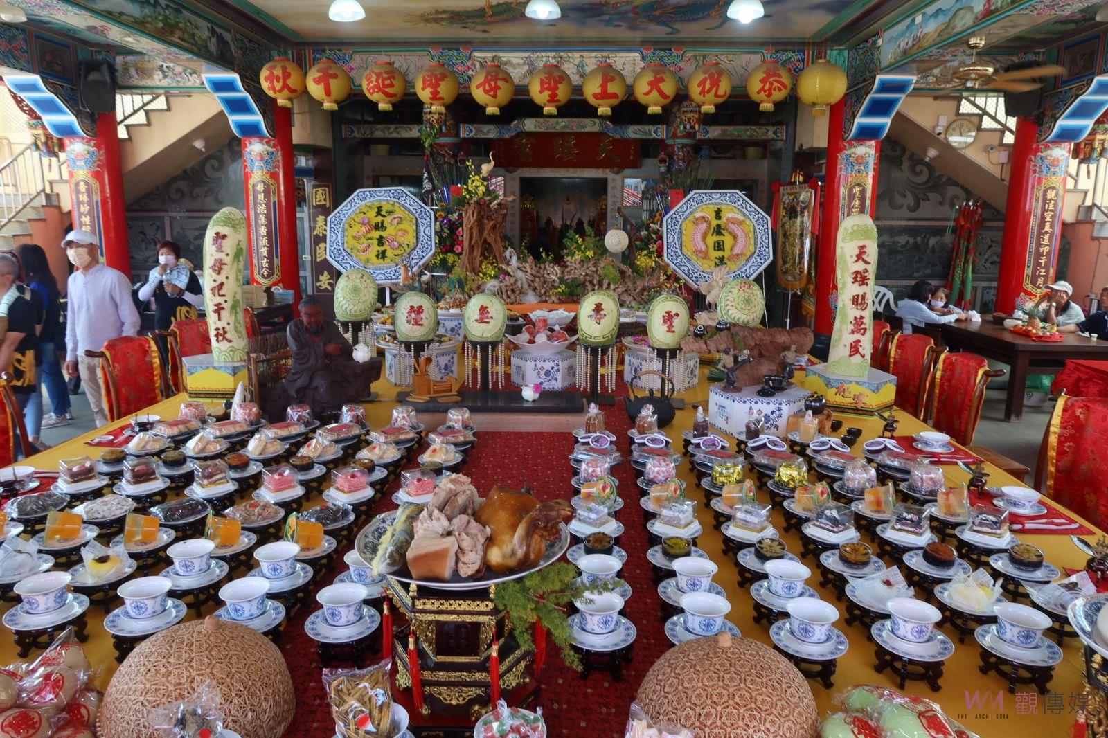 影／為媽祖婆暖壽　二林天瑤宮備滿漢全席「宴王看桌」宴請眾神明 - https://www.watchmedia01.com