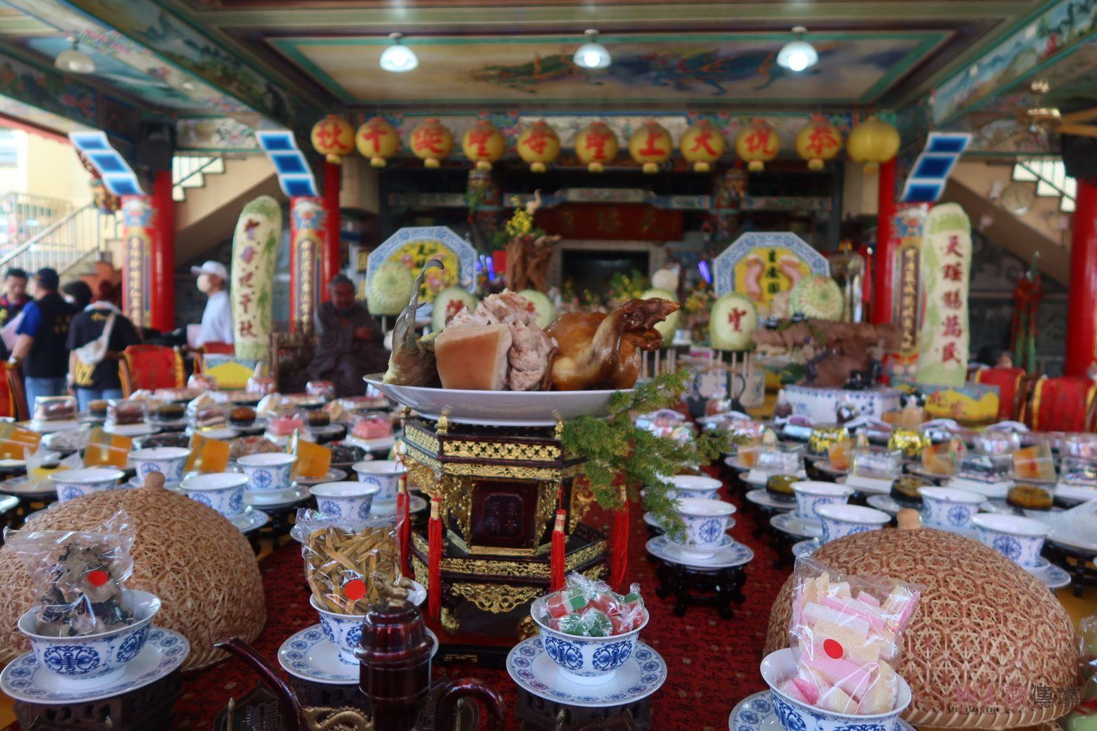 影／為媽祖婆暖壽　二林天瑤宮備滿漢全席「宴王看桌」宴請眾神明 - https://www.watchmedia01.com
