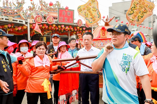 迎媽祖遶境佑民　翁章梁主持民雄慶誠宮、布袋太聖宮媽祖繞境祈福 - https://www.watchmedia01.com