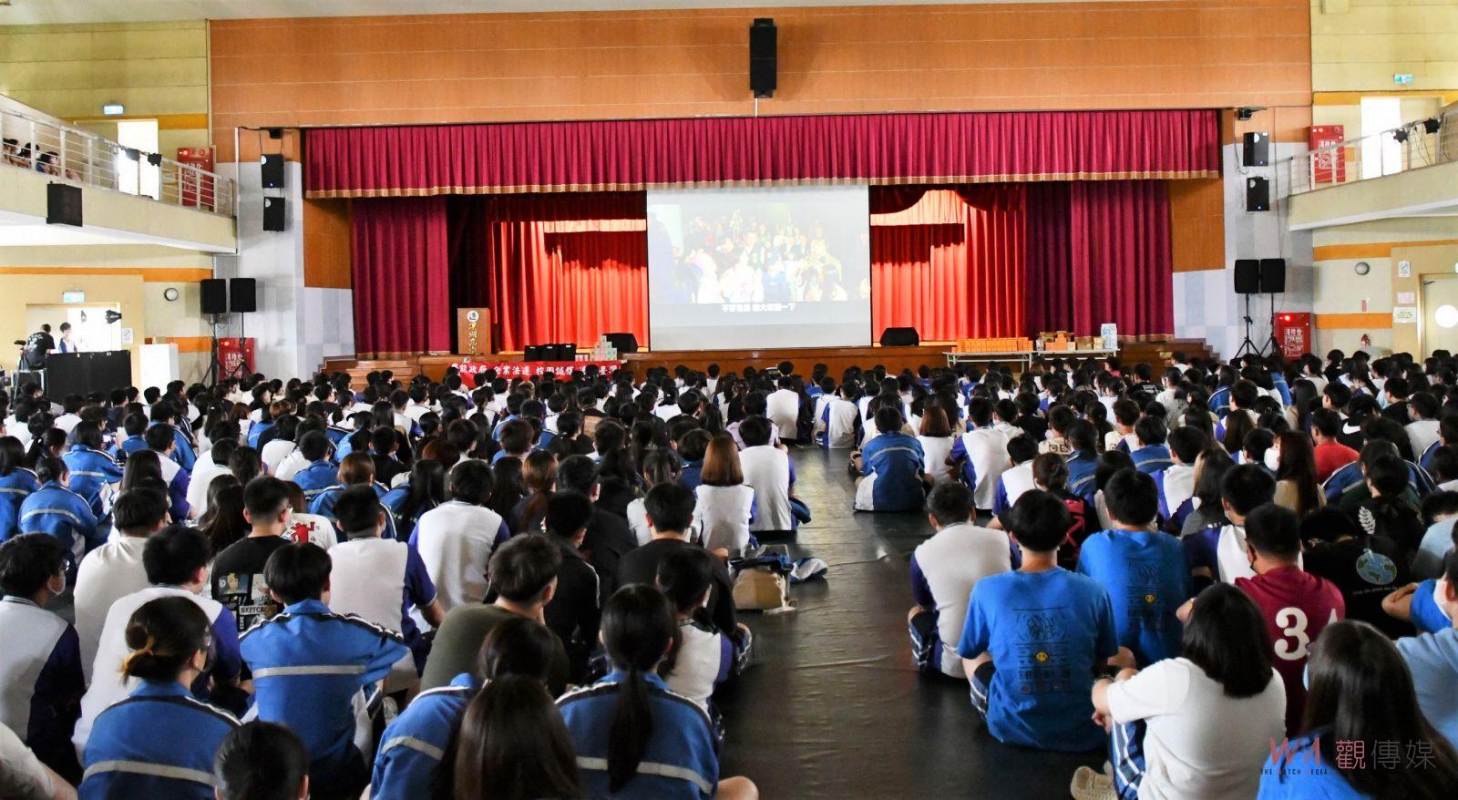 影／反毒電影「脫癮而出」溪湖高中播放　師生齊聲反毒 - https://www.watchmedia01.com