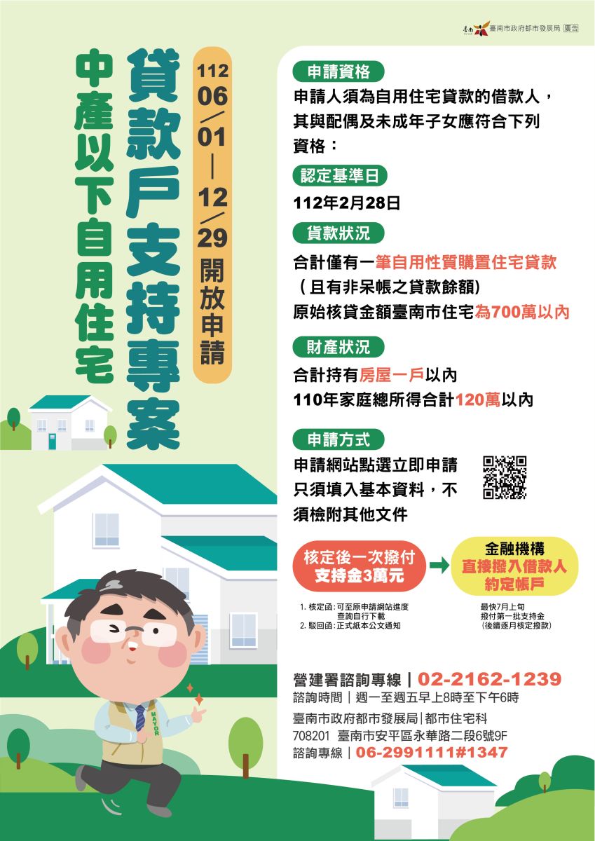 「中產以下房貸支持專案」6月上路 符合條件者可獲三萬支持金 - https://www.watchmedia01.com