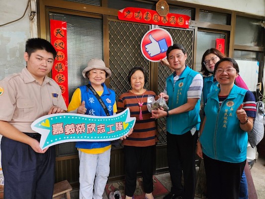 嘉義榮服處辦「端粽飄香 送愛到家」　榮民眷感受端節溫馨　 - https://www.watchmedia01.com