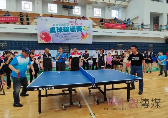 嘉義縣議長盃桌球賽熱鬧開幕 160機關團體學校1367人競逐 - https://www.watchmedia01.com
