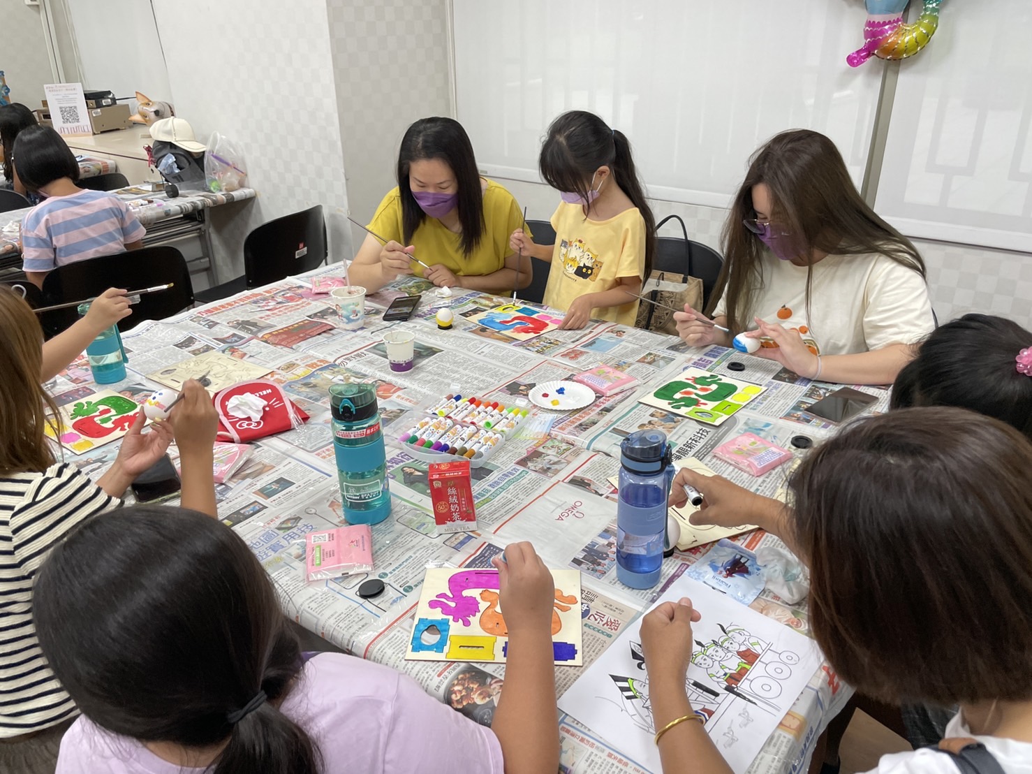台中新住民藝文中心推畫龍舟慶端午 母語說故事親子同樂 - https://www.watchmedia01.com
