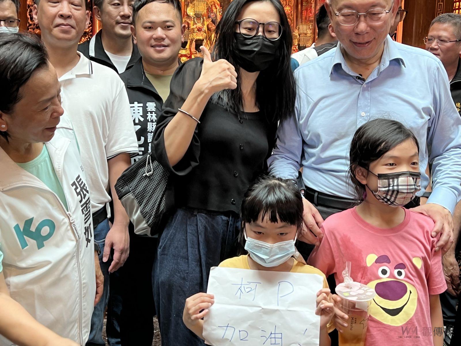 影／總統參選人柯文哲至北斗壽安宮、奠安宮拜媽祖　廢校聯盟攔路陳情 - https://www.watchmedia01.com
