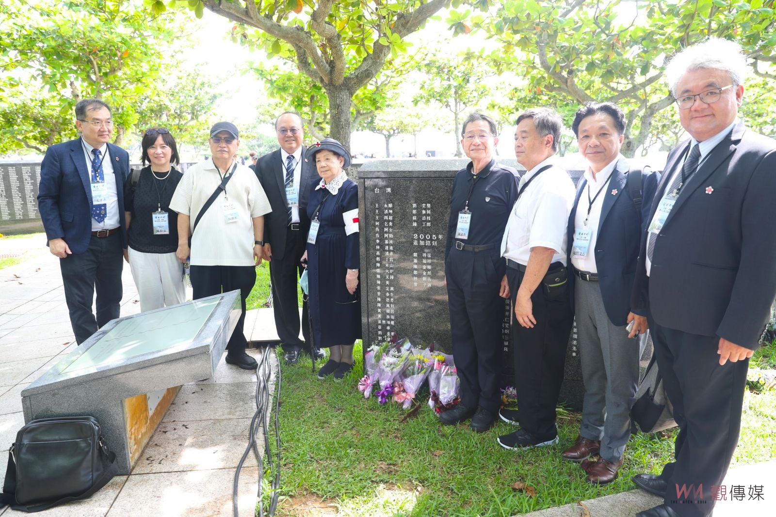 台籍老兵協會參加沖繩慰靈祭 朱家煌：感念台灣兵之奉獻 - https://www.watchmedia01.com