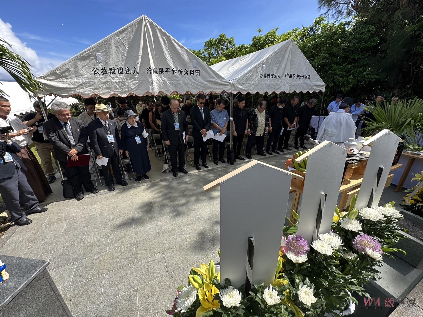 台籍老兵協會參加沖繩慰靈祭 朱家煌：感念台灣兵之奉獻 - https://www.watchmedia01.com