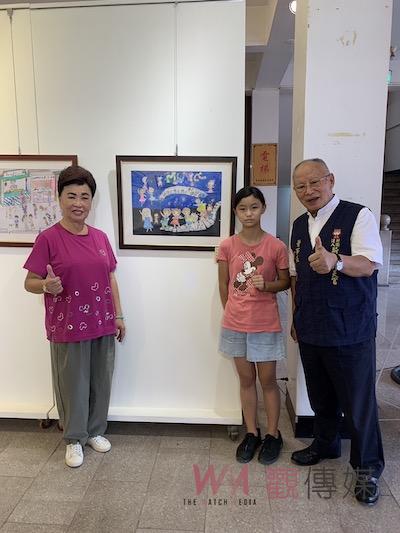 文昌國小到奉天宮藝綺繪動青春　展創作辦畫展 - https://www.watchmedia01.com