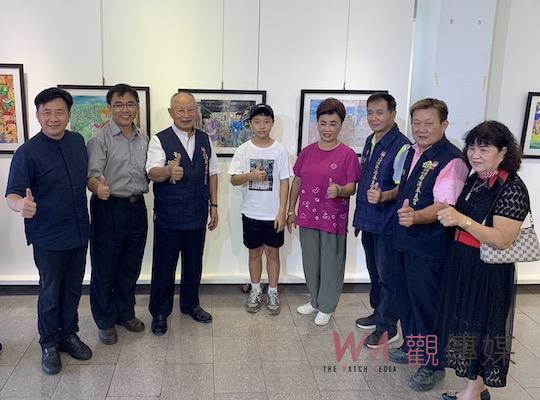 文昌國小到奉天宮藝綺繪動青春　展創作辦畫展 - https://www.watchmedia01.com