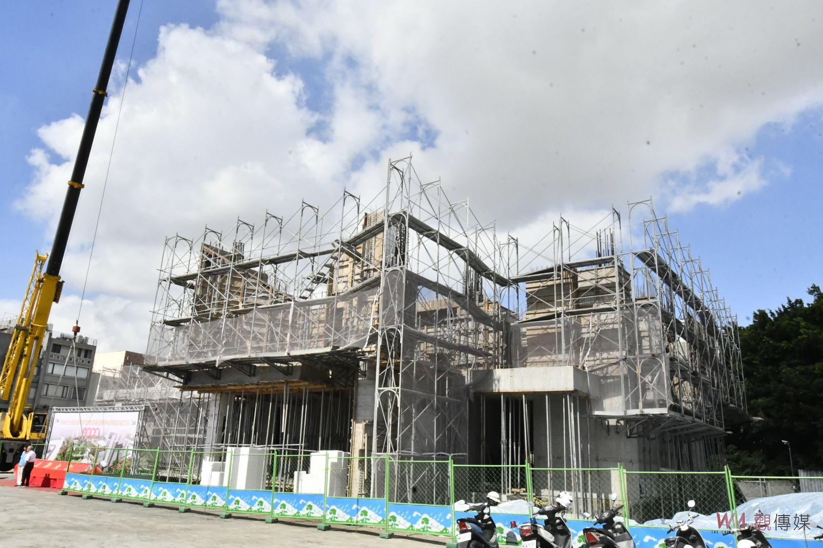 影／彰化縣蛋黃區第一個四合一多功能公園上梁　從幼童照顧到長者 - https://www.watchmedia01.com