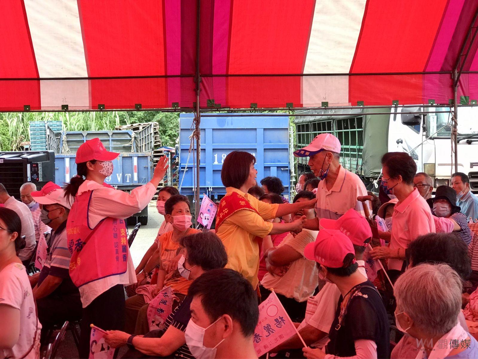 影／北斗鎮長補選楊麗香成立競總　披戰袍代夫出征　地方大老現身力挺 - https://www.watchmedia01.com
