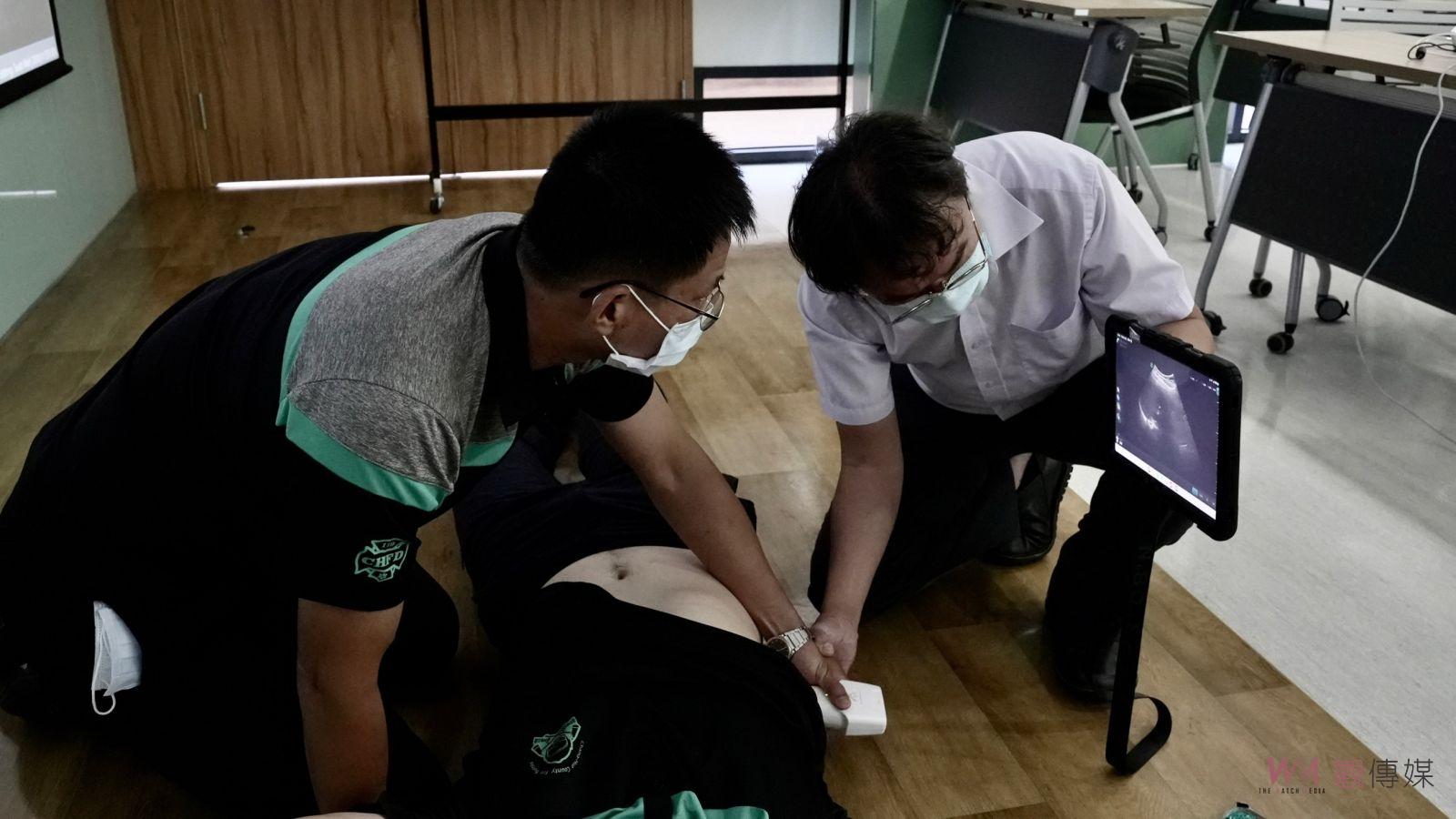 影／秀傳舉辦救護員超音波訓練　使患者受到更完整的救護處置 - https://www.watchmedia01.com