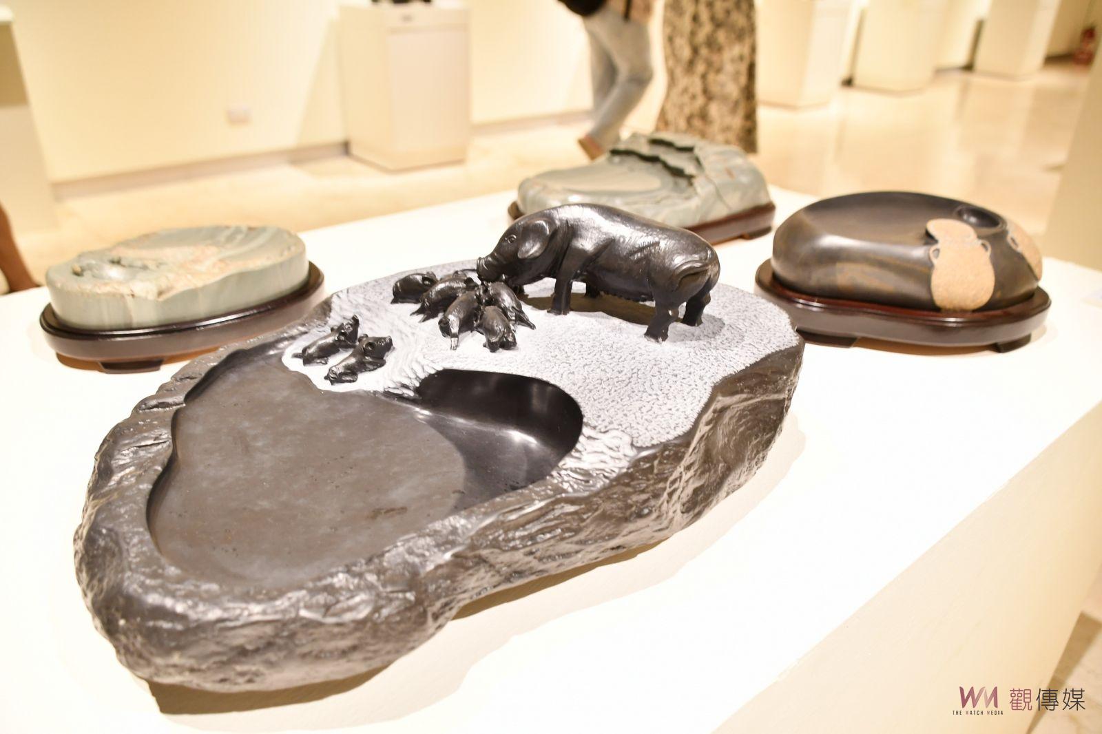 影／黑玉！董坐石硯藝術大展睽違22年再次在彰化展出 - https://www.watchmedia01.com