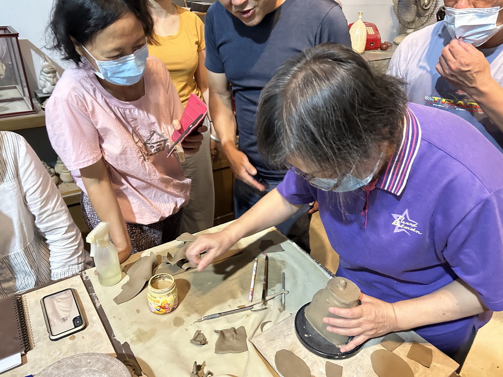 南彰化生活美學協會推動工藝培力 發揚陶藝大田中向葉志誠大師學習 - https://www.watchmedia01.com