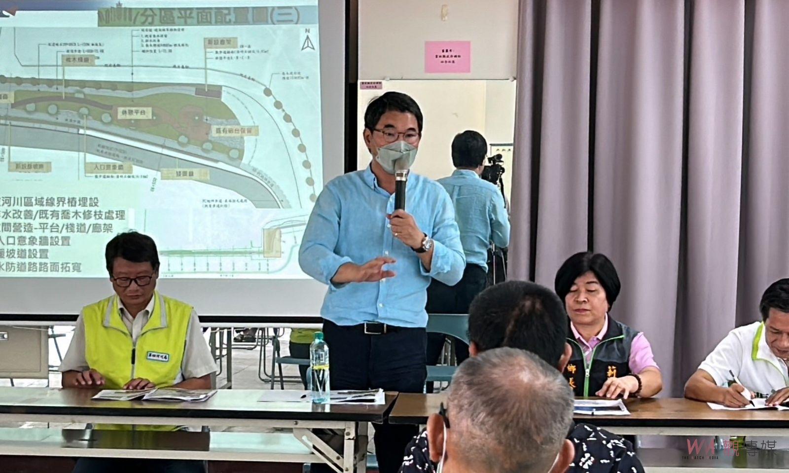 麻園舊堤改善工程說明會　劉建國盼堤防變身成為「稻香家園」 - https://www.watchmedia01.com