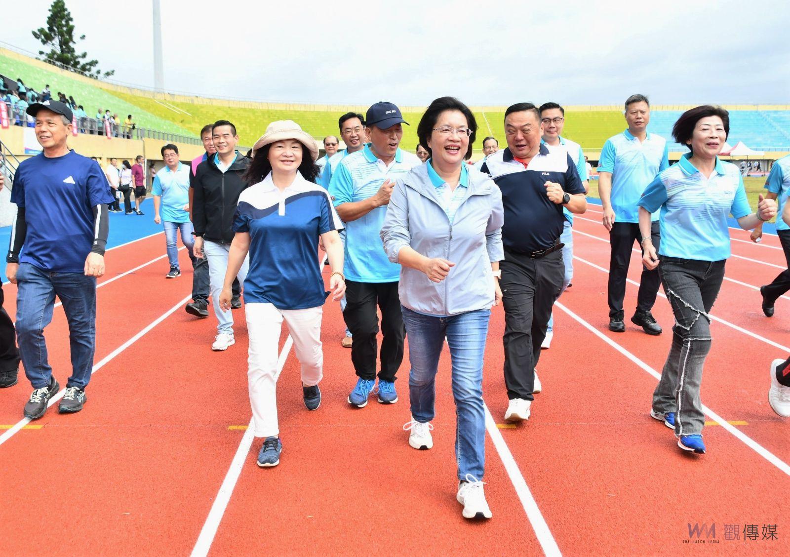 影／全民動起！彰化縣民運動大會田徑場大翻修後首場賽事 - https://www.watchmedia01.com