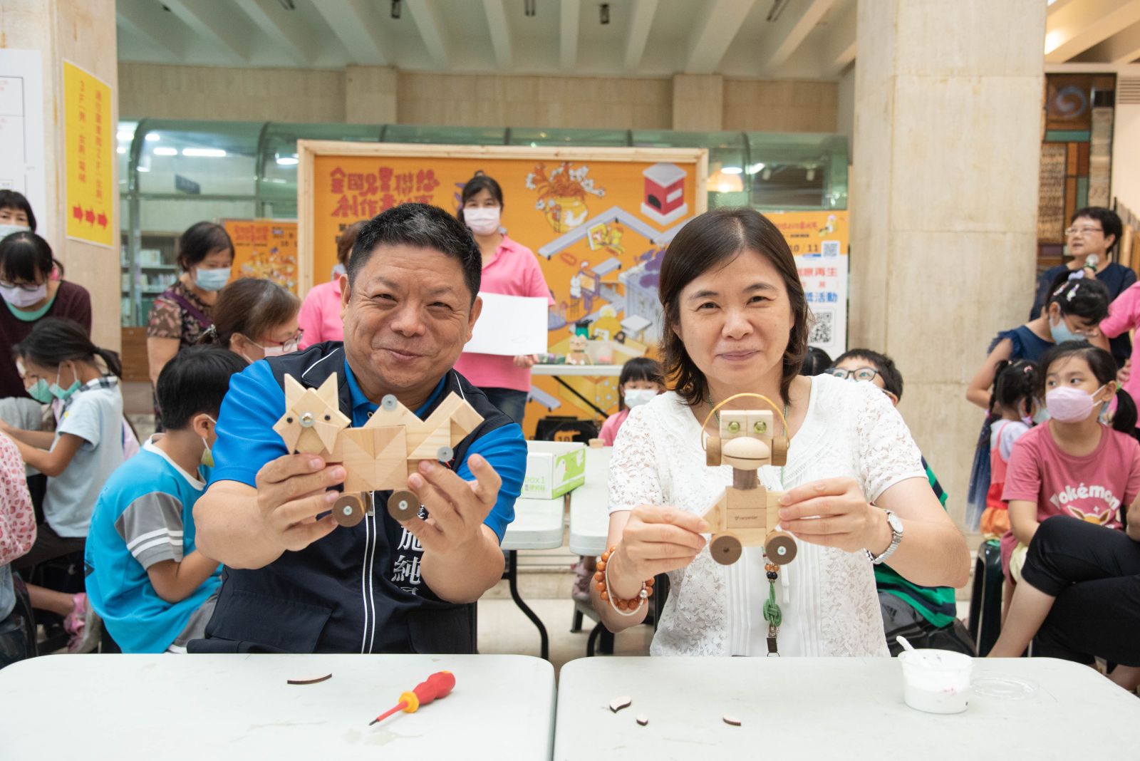 廢棄木材變身機器人創意滿點 為全國兒童聯想創作畫暖身 - https://www.watchmedia01.com