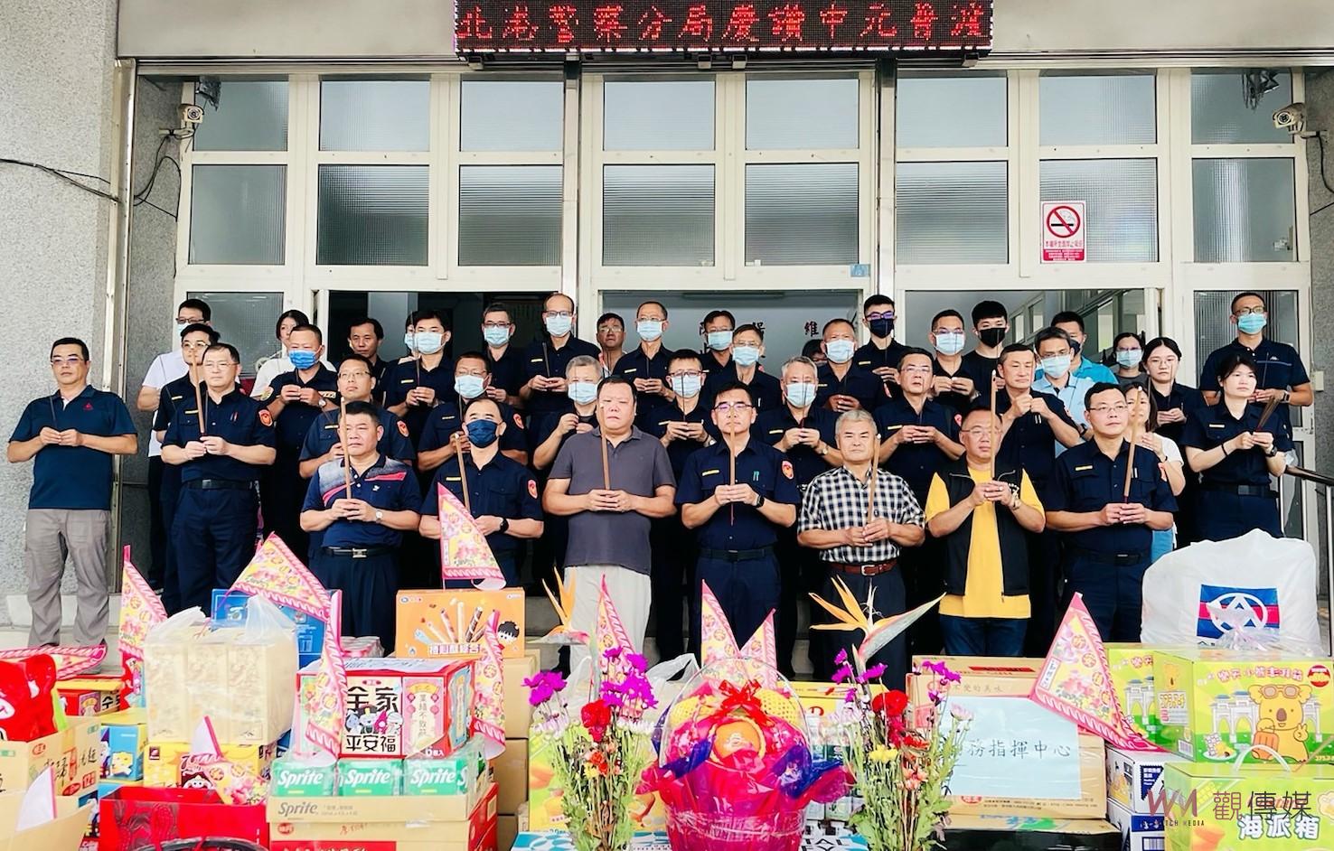 北港警中元祈福聚集正能量　盼好兄弟讓轄境平穩安全 - https://www.watchmedia01.com
