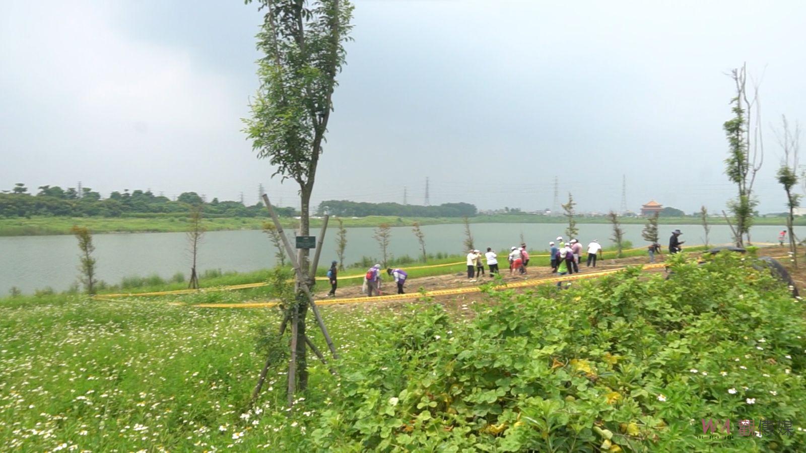 影／愛地球減碳植樹　打造滯洪池多功能觀光旅遊景點 - https://www.watchmedia01.com
