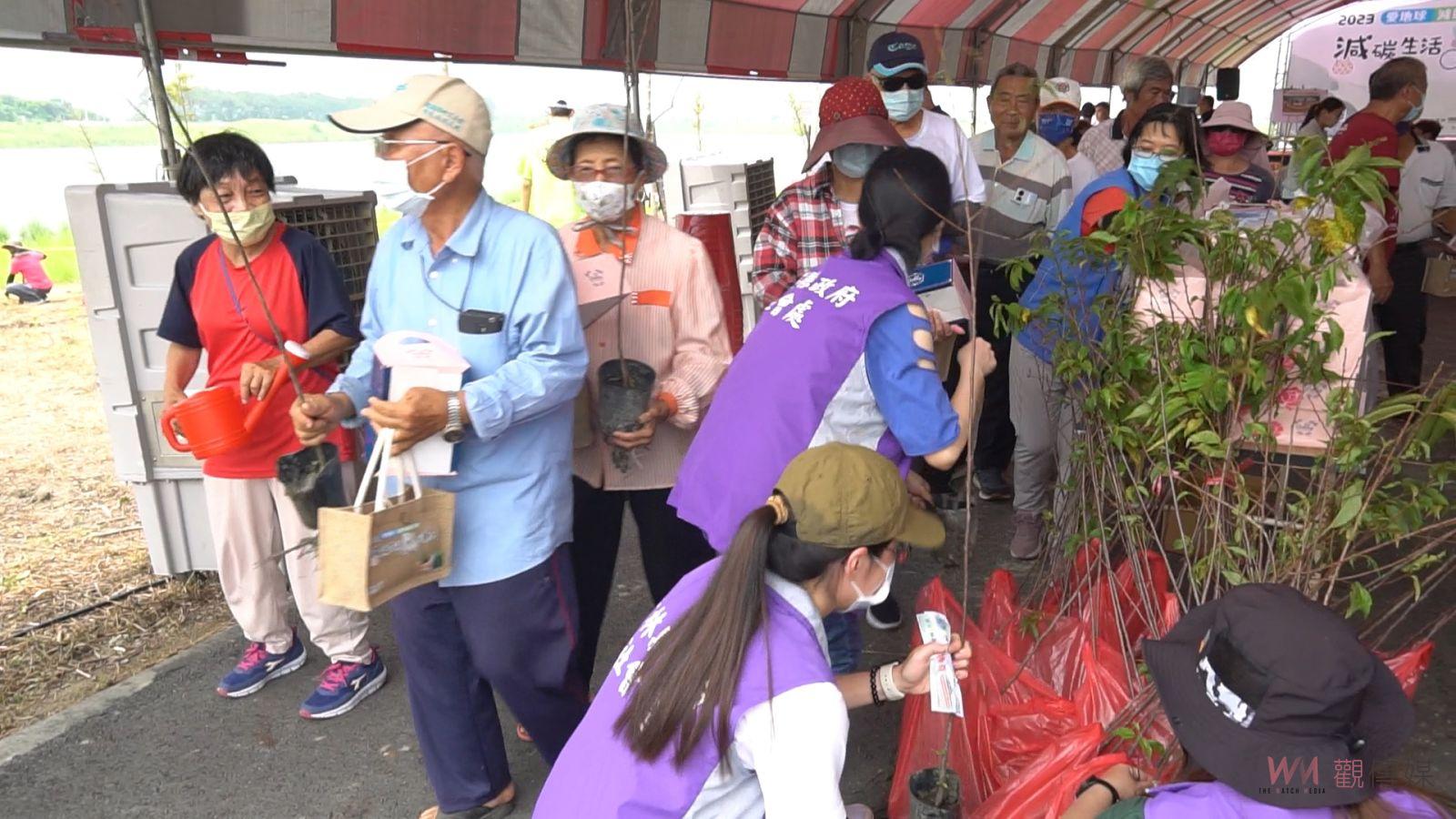 影／愛地球減碳植樹　打造滯洪池多功能觀光旅遊景點 - https://www.watchmedia01.com