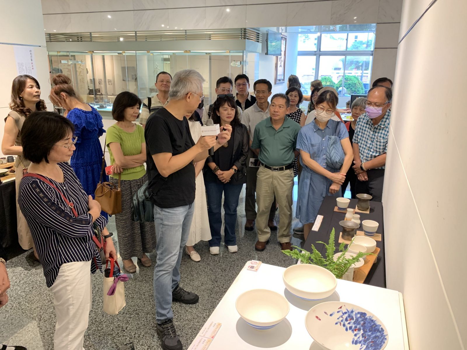 中部藍！陶人風陶瓷藝術創作永靖成美藝廊初登場 - https://www.watchmedia01.com