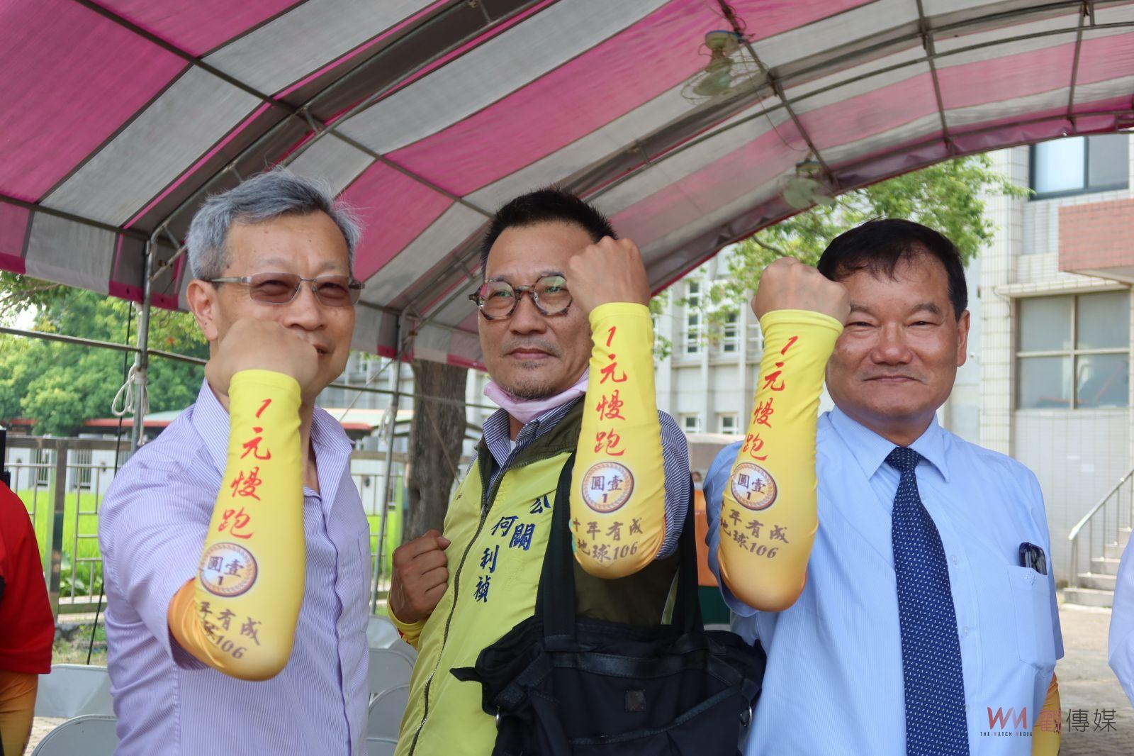 影／一元慢跑在校園　跑1圈「賺」1塊圓夢計畫起跑 - https://www.watchmedia01.com
