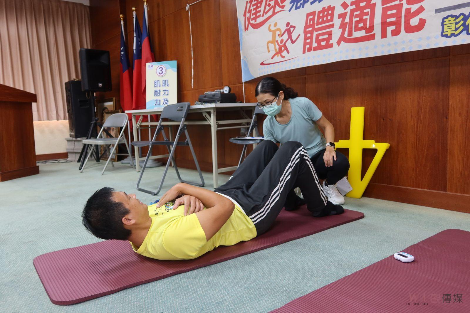 影／彰化縣體適能檢測列車開進田尾鄉公所　公務員掌握自身狀況 - https://www.watchmedia01.com