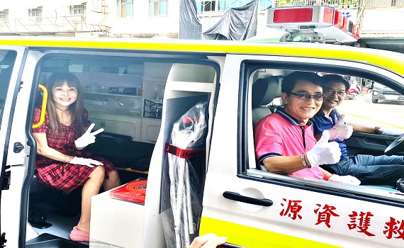 拋磚引玉之善行！ 南投縣政府再獲贈救護車ㄧ輛 - https://www.watchmedia01.com