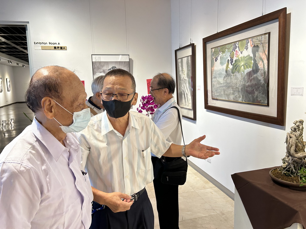 書畫家王柏勳創作展愛台灣 寶島美景一覽無遺 - https://www.watchmedia01.com