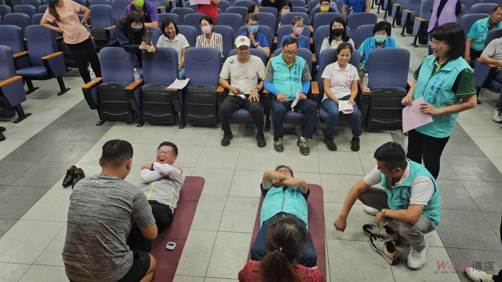 影／體適能檢測列車開進永靖鄉公所　鄉長魏碩衛：回去一定要再加強 - https://www.watchmedia01.com