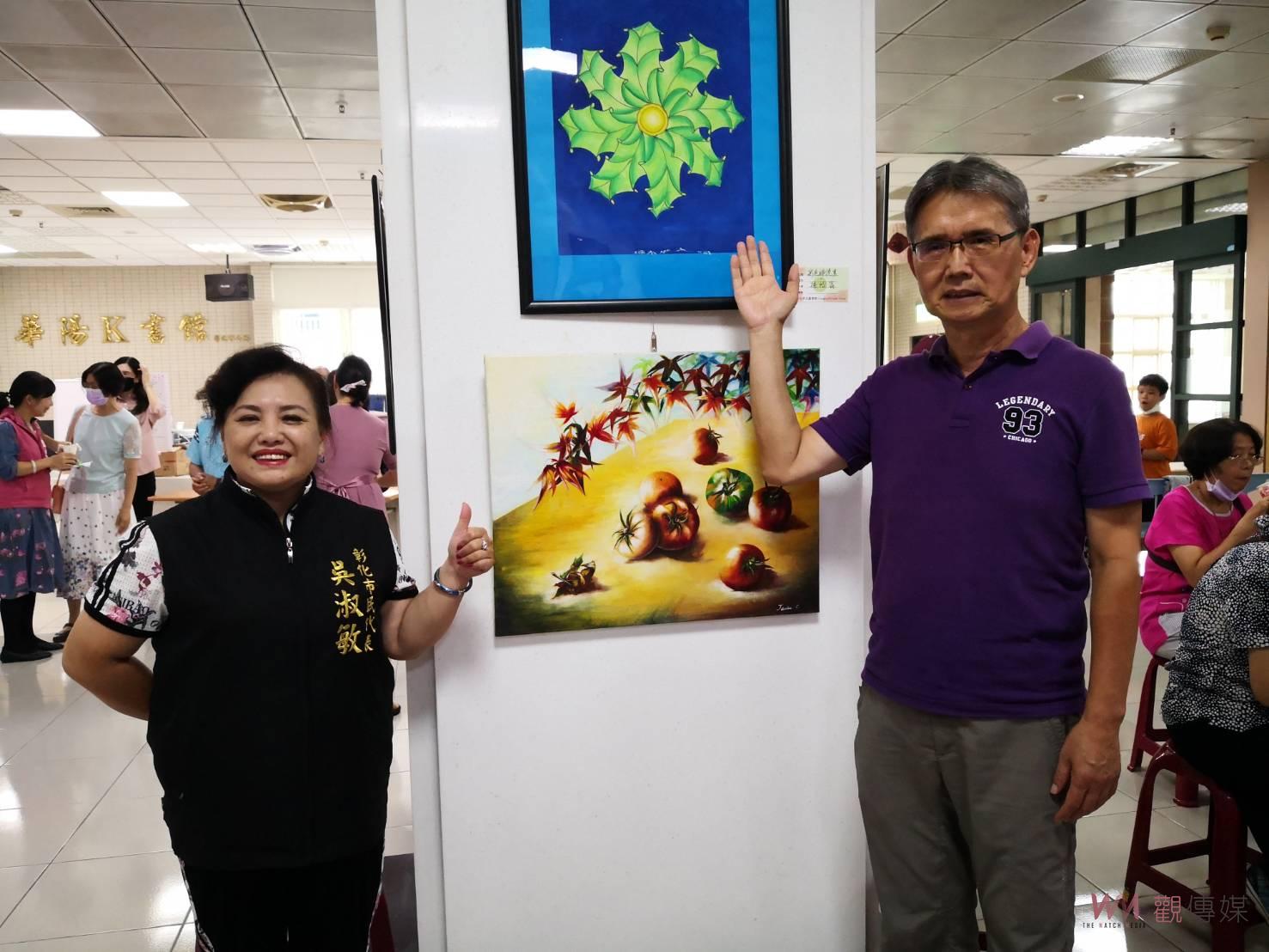 影／長者繪出精彩畫作　綻放藝術風采　彰化市長青大學水彩班聯展 - https://www.watchmedia01.com
