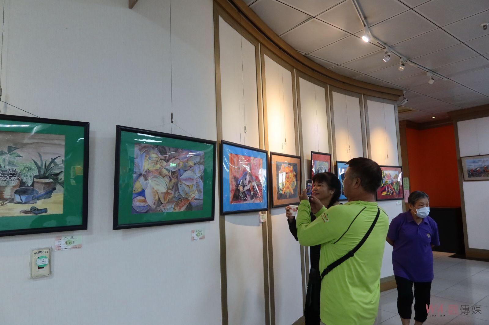 影／長者繪出精彩畫作　綻放藝術風采　彰化市長青大學水彩班聯展 - https://www.watchmedia01.com