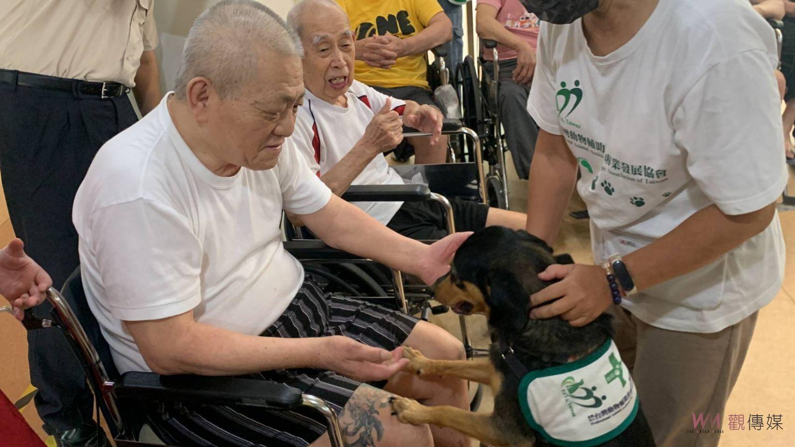 影／毛小孩來彰化榮家耍萌　動物輔助治療住民歡喜迎嬌客撫慰心靈 - https://www.watchmedia01.com