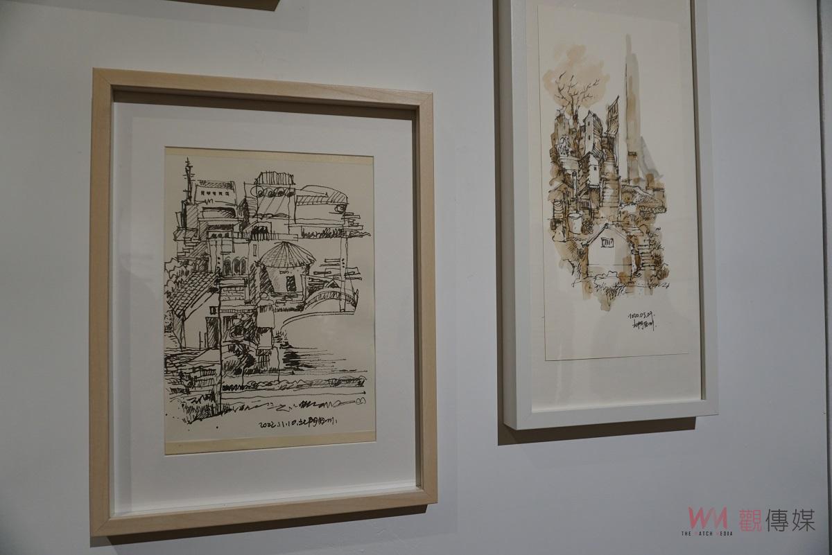 虎科大展出名譽教授侯錦雄速寫作品　傳遞「無為」的人生哲學 - https://www.watchmedia01.com
