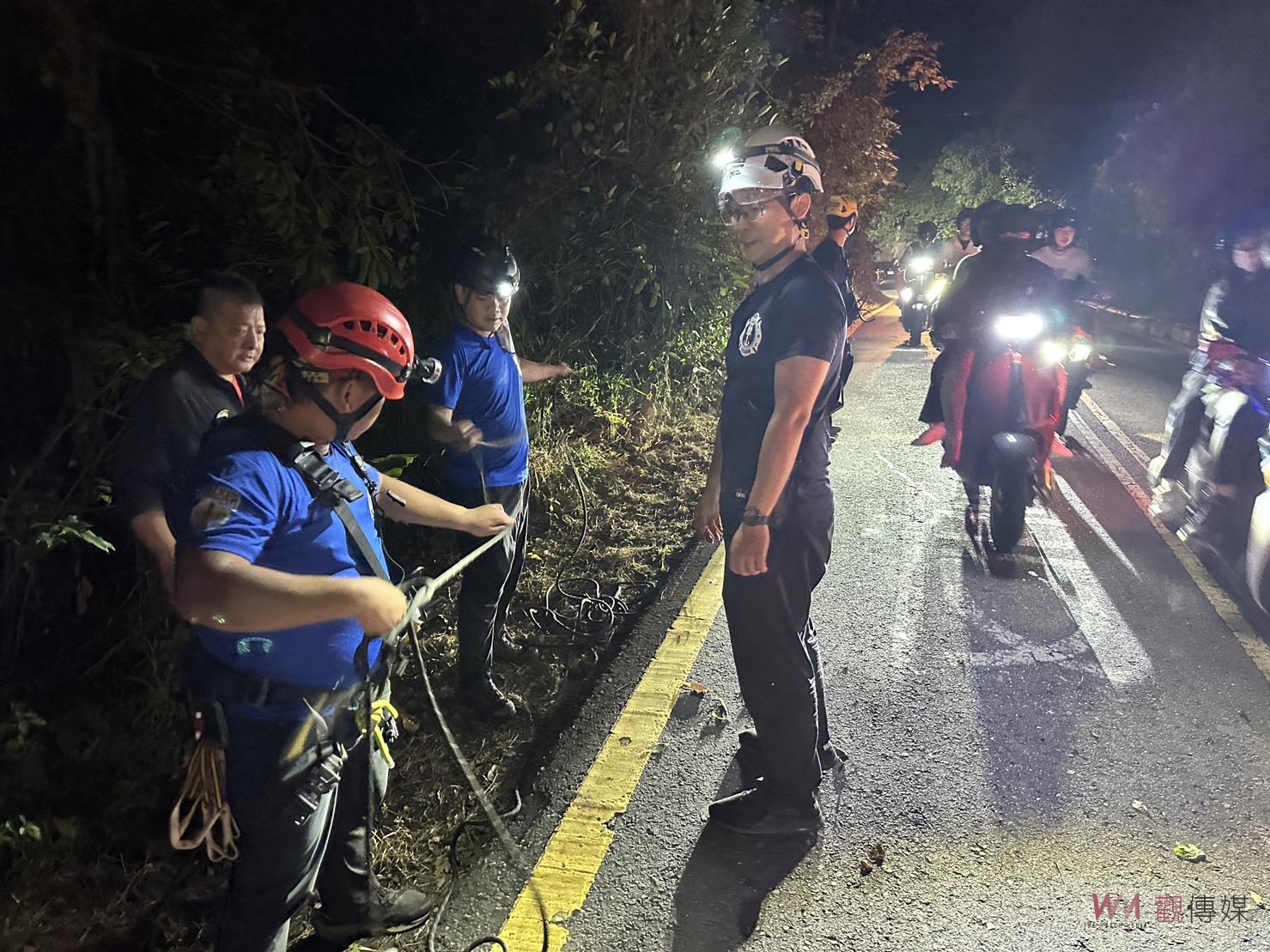 高雄柴壽山海岸又傳意外！警消、岸巡、民搜隊暗夜《叢林穿越》救援 - https://www.watchmedia01.com
