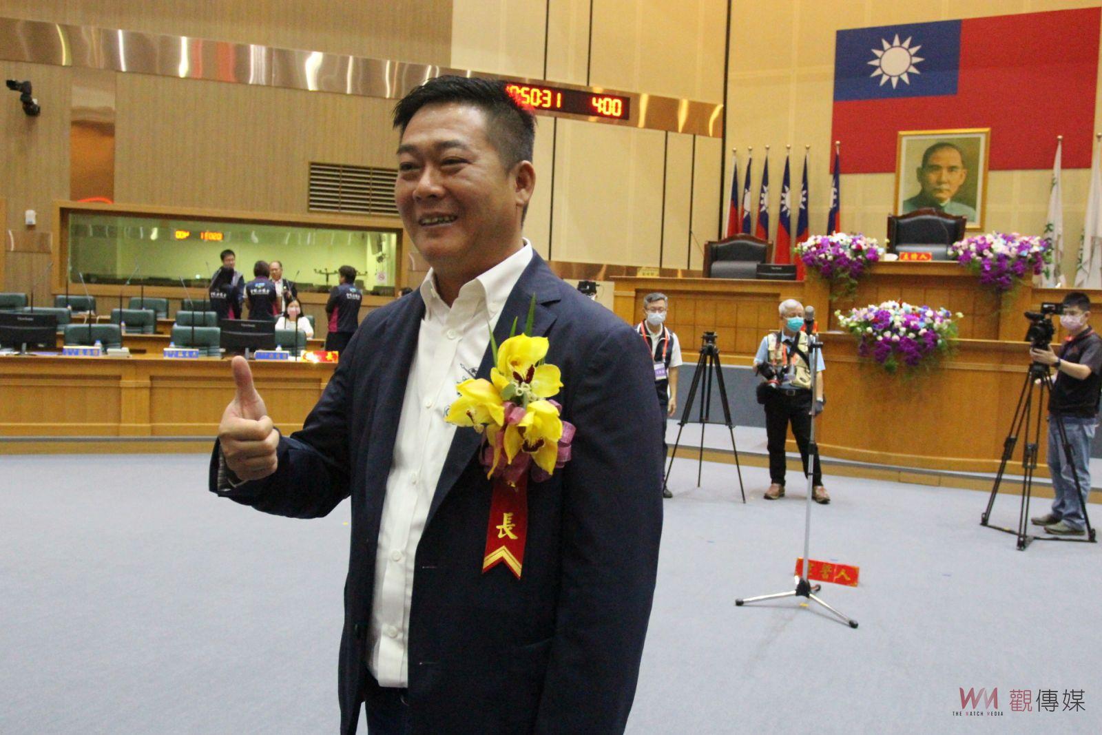 雲林縣議長補選黃凱高票當選 除民進黨團外其他一票未減 - https://www.watchmedia01.com