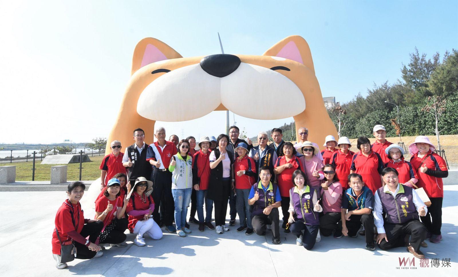影／白色海豚屋慶安水道水岸遊憩公園年底將完工 - https://www.watchmedia01.com