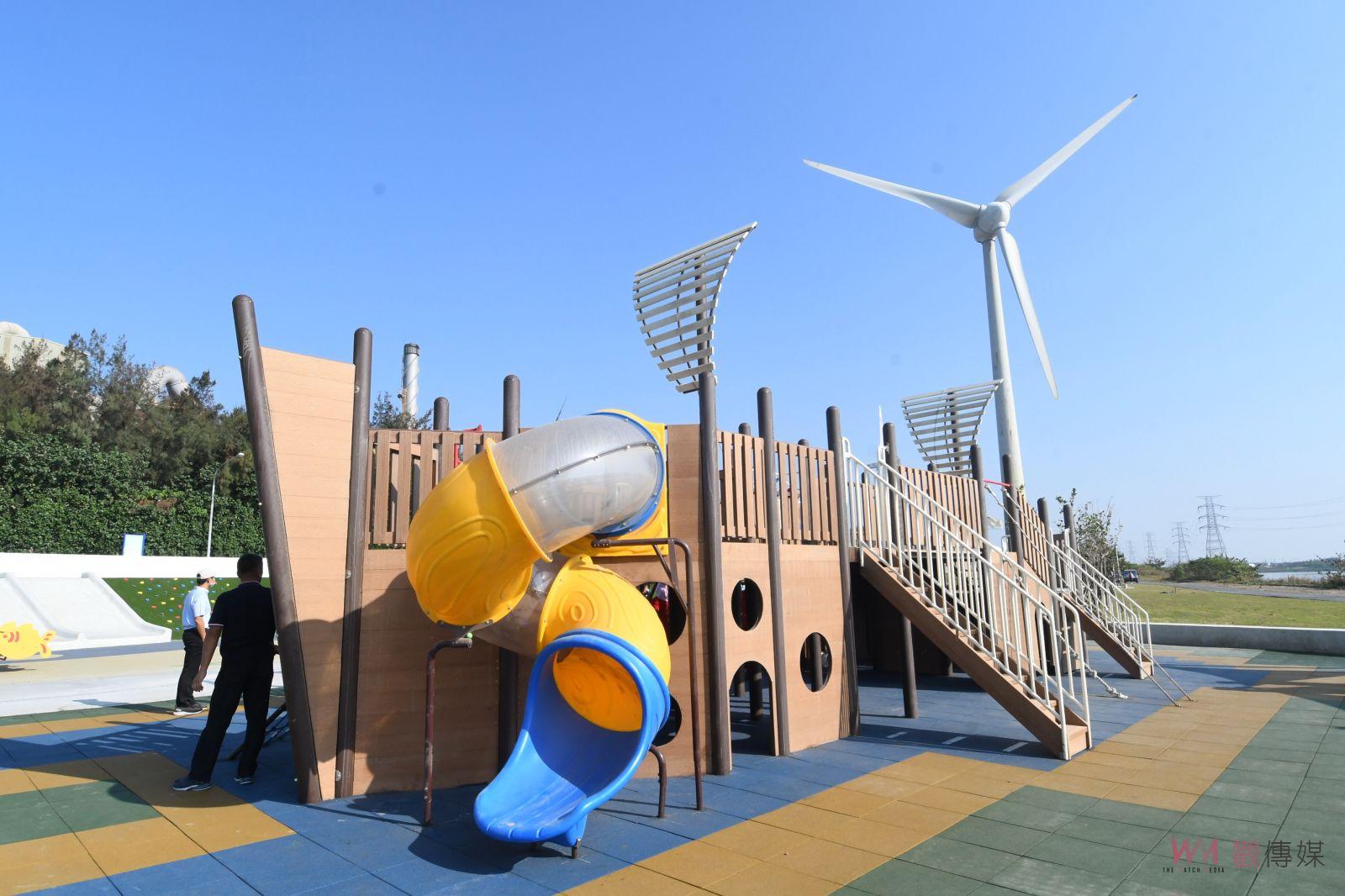 影／白色海豚屋慶安水道水岸遊憩公園年底將完工 - https://www.watchmedia01.com